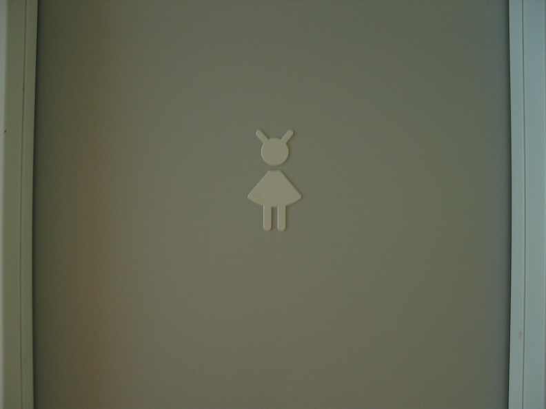 2006 06-Geneva IATA Centre - Ladies Room Sign.jpg